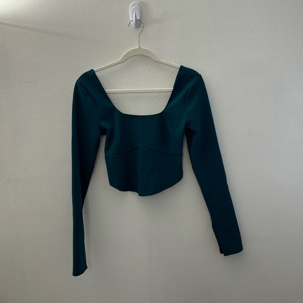 Abercrombie & Fitch Dark Teal Blouse